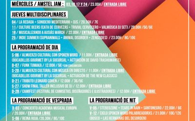 TRASHUMANANDO EN LOS ALMUERZOS CULTURALES DE AMSTEL ART